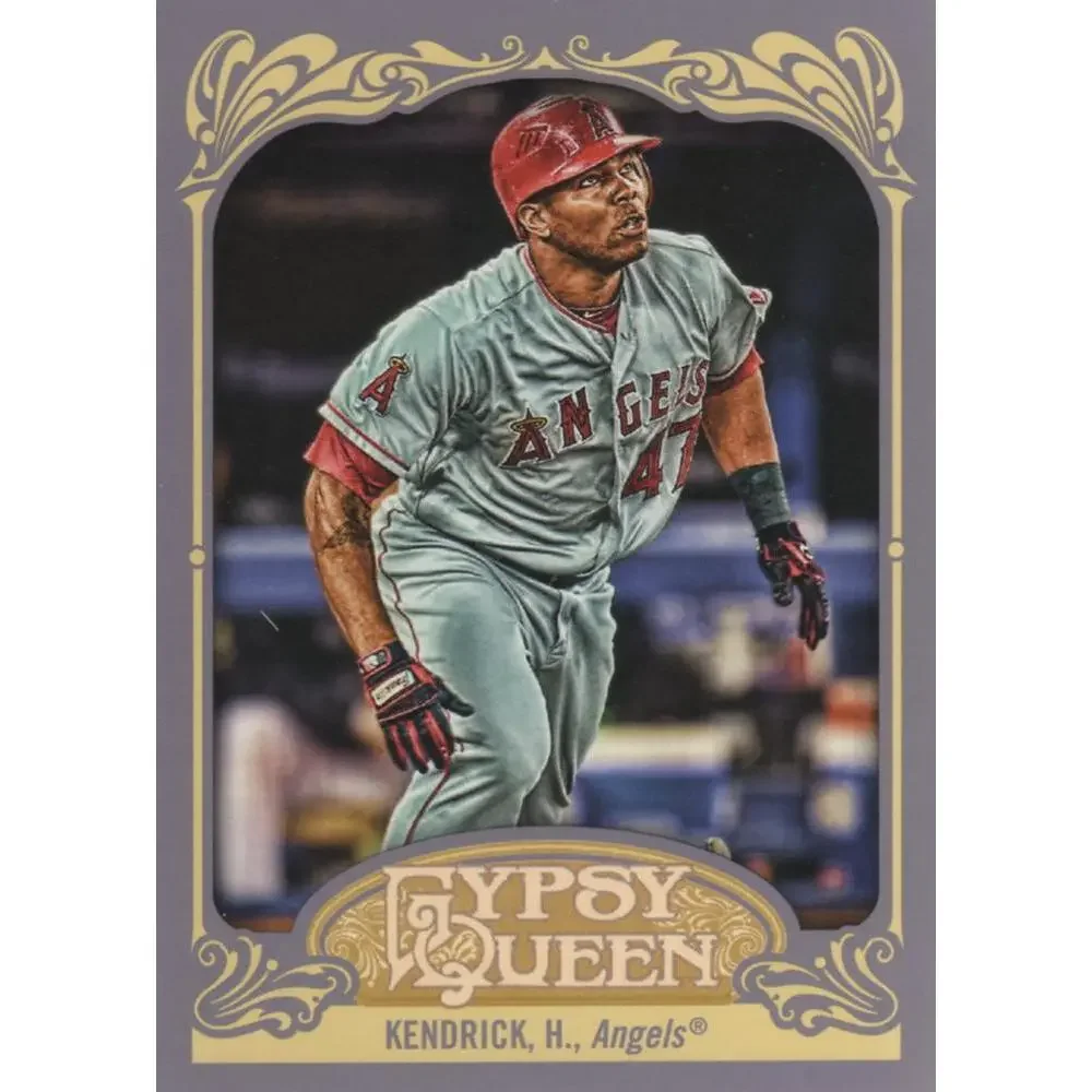 2012 Topps Gypsy Queen Howie Kendrick # 176 Los Angeles Angels